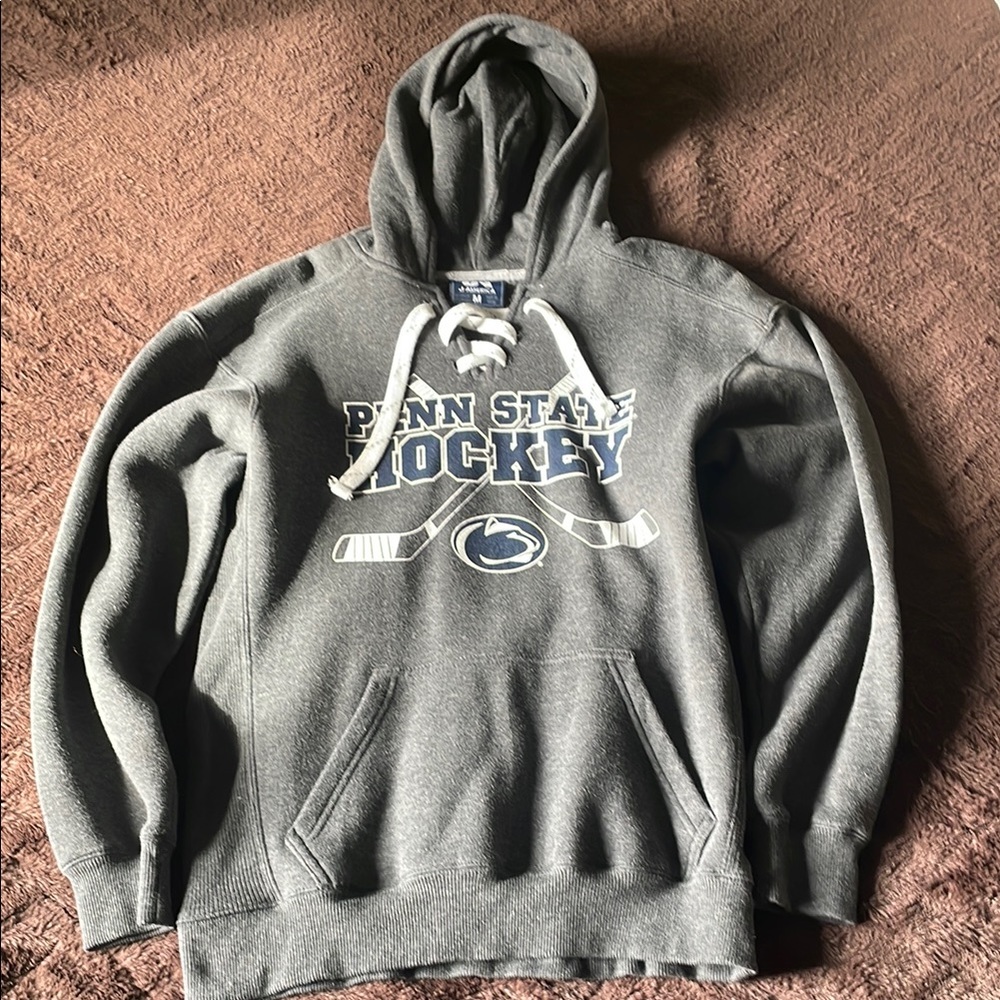 Penn State Hockey Gray Hoodie